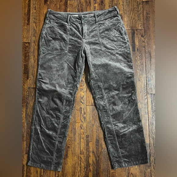 PILCRO The Wanderer Relaxed-Leg Corduroy Pants in Brown Size 31 - Picture 5 of 12